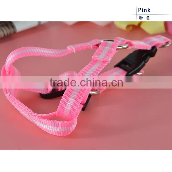 Soft Mesh Fabric Puppy Pet Adjustable Dog Harness photo-3