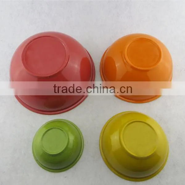 Cheap 5 Size Set Melamine Bamboo Plastic Mixing Bowl Quality Choice photo-2