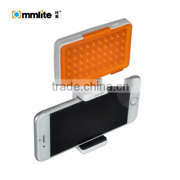 Commlite 50 Bulbs CoMiray Multi-functional Mini Selfi-portrait LED Video Light for Cellphone,Pad,for DSLR Cameras,for Gopro photo-2