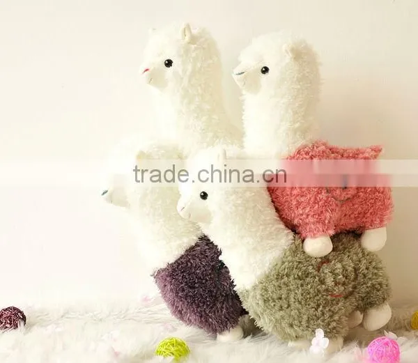 China Wholesale Grey Color Alpaca Stuffed Sheep Toy photo-5