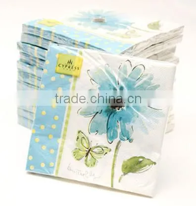 Promotion Custom Printed Paper Napkin With Cheapest Price photo-6
