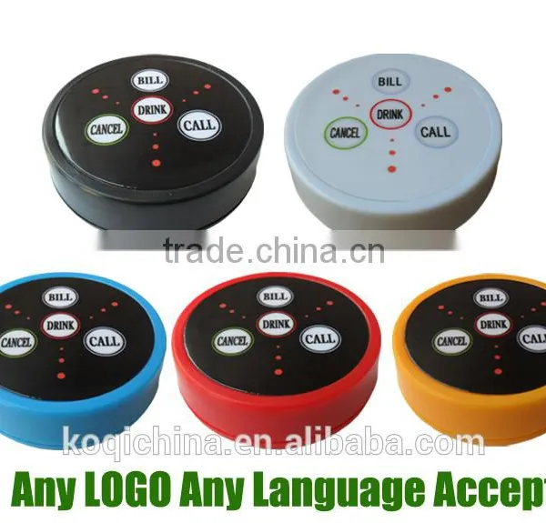 New Modern Wireless Elecronic Call Bell K-D4 Waiter Buzzer K-300plus Wireless Call Pager System photo-5