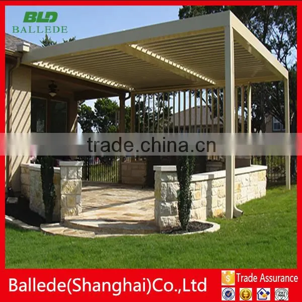 Outdoor/external Aluminum Motorized Roof Louvers photo-6