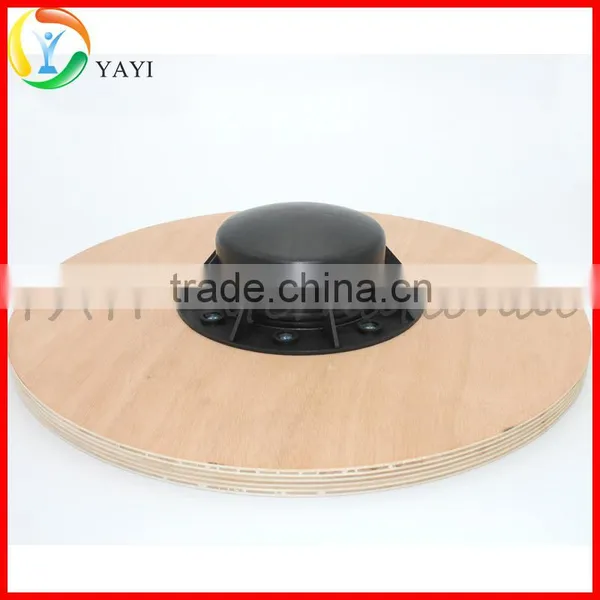 Gym Fitness Stability Trainer Wooden Balance Board Quality Choice photo-3