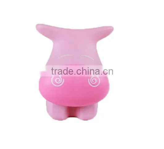 PINK COW USB RECHARGEABLE LED TABLE LAMP