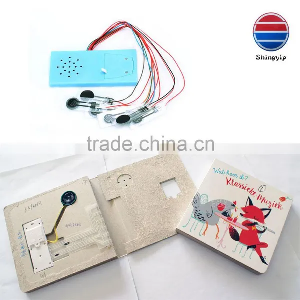2016 Customized Hardcover Sound Chip Audio Board Book for Kids photo-6