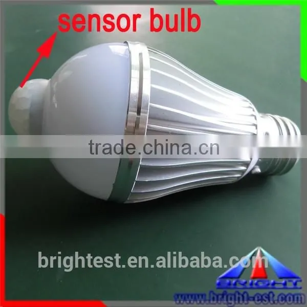 E27/E14 9/12/15W PIR Infared Motion Sensor Detection Led Bulb for Washroom Stairway photo-3