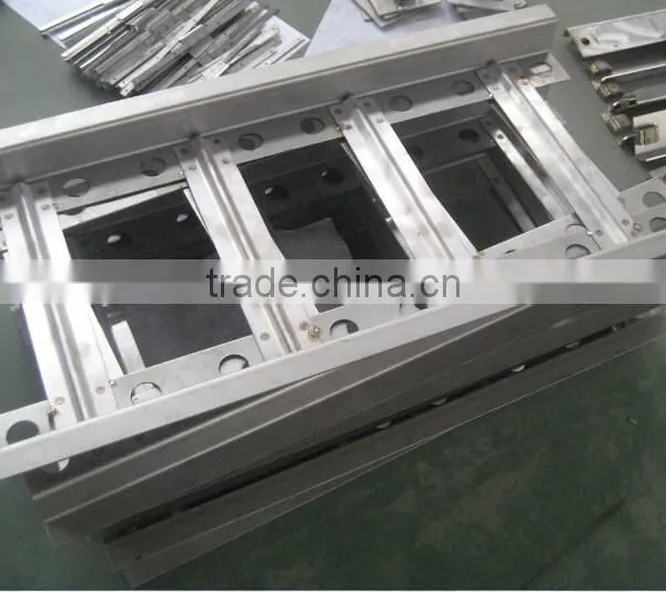 metal train case part with en15085 certification