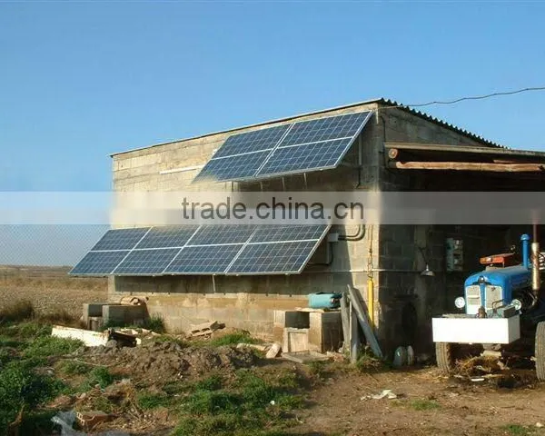 Bestsun Both AC and DC Output 3190w Solar and Wind Power Hybrid System photo-2