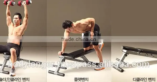 7 Position Folding Multi Bench / Gym Equipment/ Rack/Bench Press photo-2