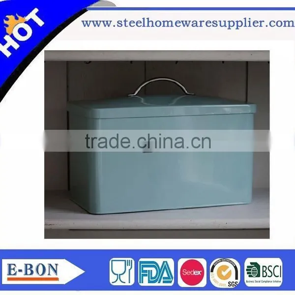 Hot Sale Stainless Steel Pink Bread Bin photo-3