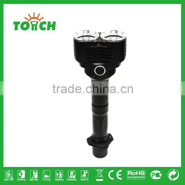 20W High Power LED Flashlight Torch Double T6 LED Flashlight