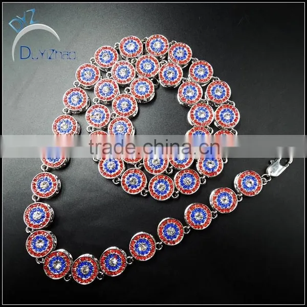 Hip Hop Iced Out Beautiful Heavy Fake Diamond Necklace photo-2