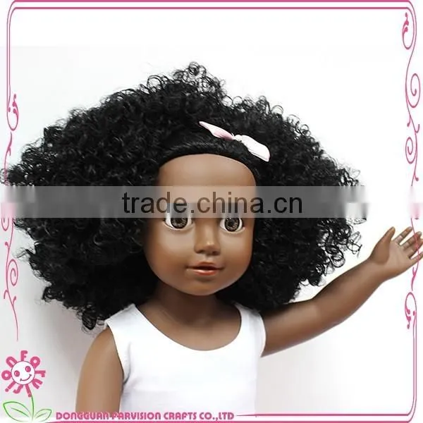 Doll With Afro Hair Style 18 Inch UK Doll OEM 18'' Black Doll With Afro photo-6