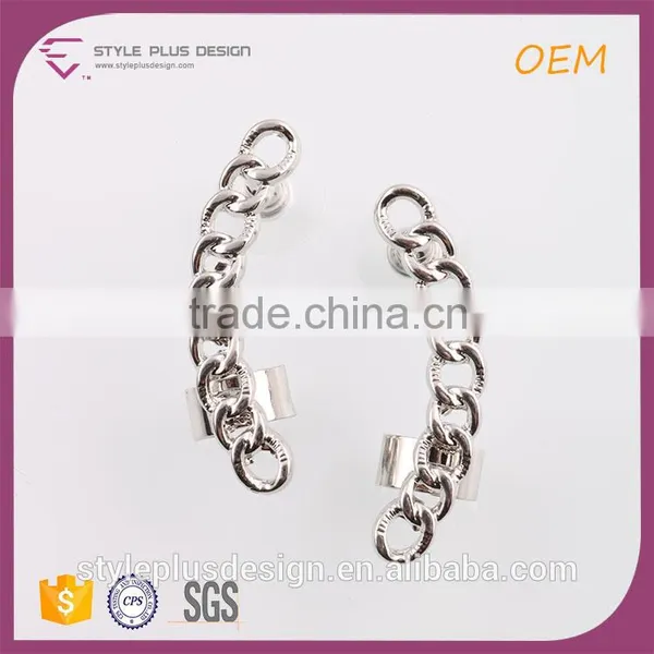 E73189K04 Latest Artificial Cheap Model Fashion Earrings Made In China Rounding Unisex Gender Spiral Earring photo-2