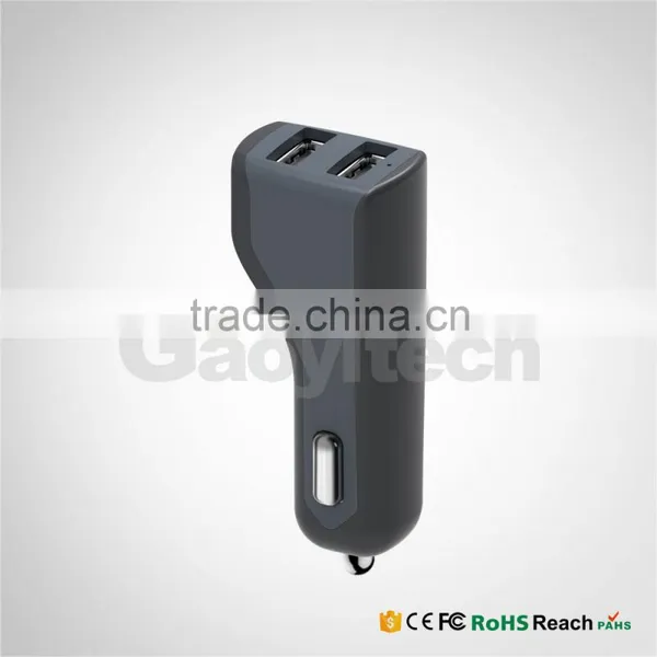 2016 New Power Car Charger Dual USB Port Charger for Smart IC QC3.0 High Charging photo-2