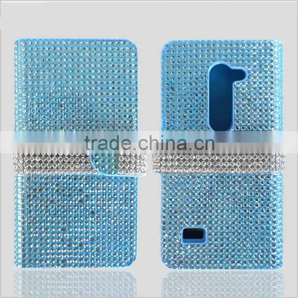 Top Selling In Rhinestone Cell Phone Cases for LG K10, Flip Cover for LG K10 photo-2