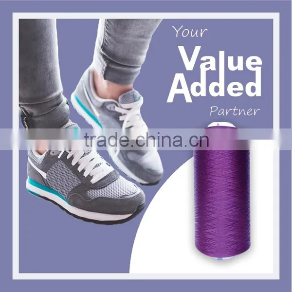 Raw White and Dyed Dty 150/48 Polyester Yarn photo-2