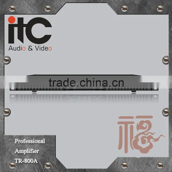 ITC TR Series 800W to 3200W Using Power Tracking Amplifier Tech 2 Channel 1U Professional Power Amplifier photo-2