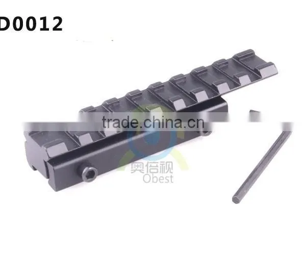 New Dovetail Weaver Picatinny Rail Adapter 11mm to 20mm Tactical Scope Extend Mount photo-2