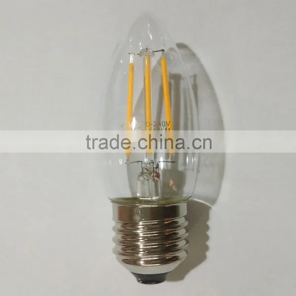 360 Degree CE RoHS Certificated E14 4w Led Filament Candle photo-6