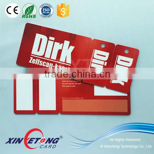 CMYK 4 Color Printing PVC 3in1 Combo Card photo-2