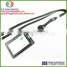 Custom Cheap Plastic Hard Card Holder Lanyard, Name Card Holder, Business Card Holder Lnayard photo-4