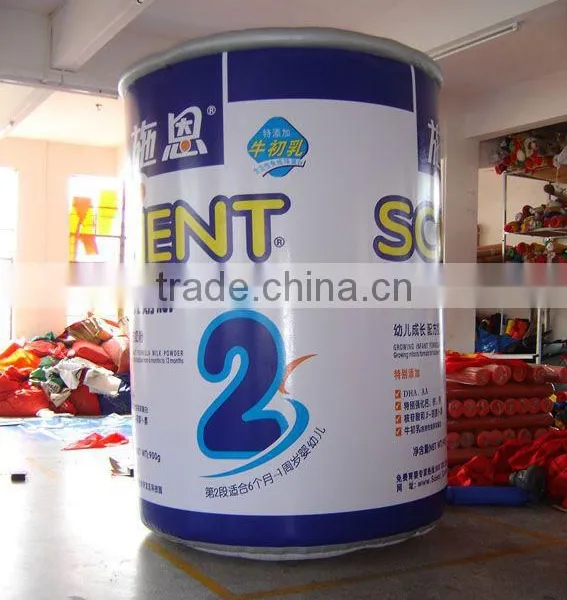 Giant Inflatable Milk Powder Can