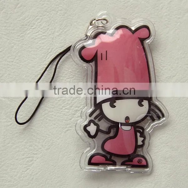 Unregular Down Tag With Cartoon Printing for Women's and Children's Apparel photo-2