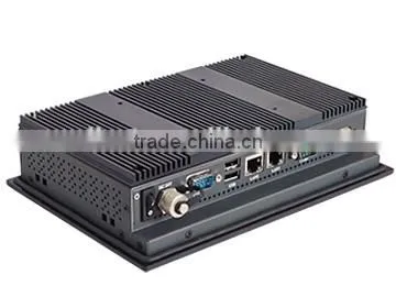 7" Touch IPC,800*480,Intel Atom 1.6GHz CPU,2*RJ45,3*USB,2*RS232,"Four-wire Analog Resistive photo-2