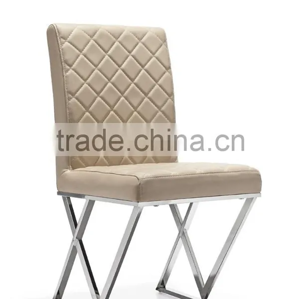 Z611 Stainless Steel Dining Chair Modern Dining Chairs