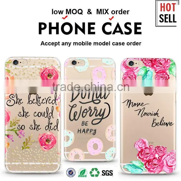 Wholesale Mobile Phone Accessories for Iphone 6 Case Ultra-thin Clear Phone Case for Samsung Galaxy j7 Back Cover Case