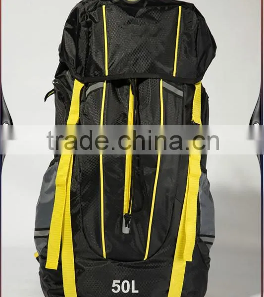 Black Hiking Mountain Backpack for Climbing photo-4