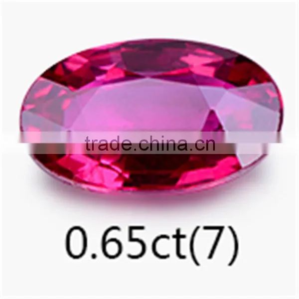 1ct Natural Pigeon Blood Gemstone Loose Stone Ring Face photo-4