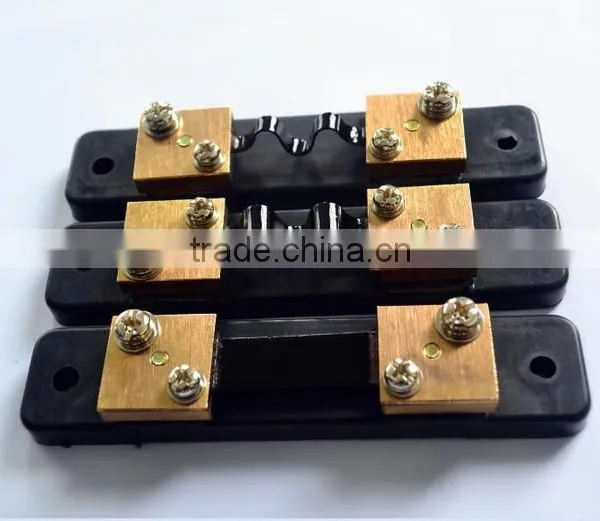 75mV Current Shunt 50A dc Current Shunt Resistor
