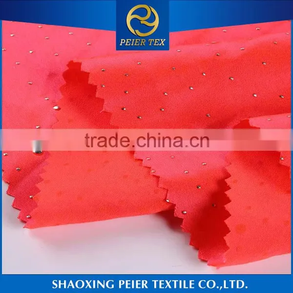 Textile Supplier Polyester Rainbow Lycra Fabrics Poland Scuba Knit 94% Polyester 6%spandex Fabric photo-3