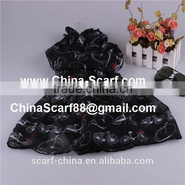Wholesale Viscose Fashion Scarf photo-5