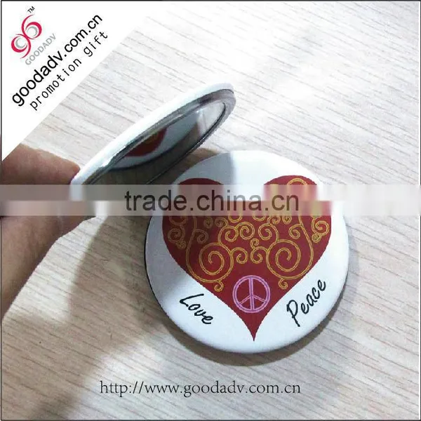 Customize Round Compact Mirror photo-3