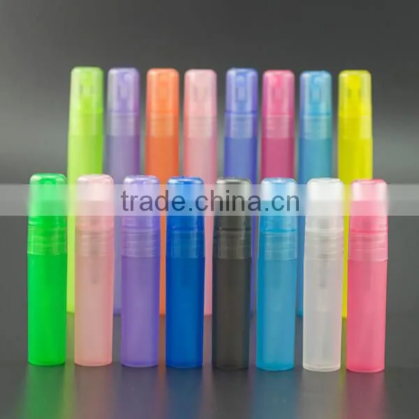Free samples empty 15ml plastic sample perfume bottles