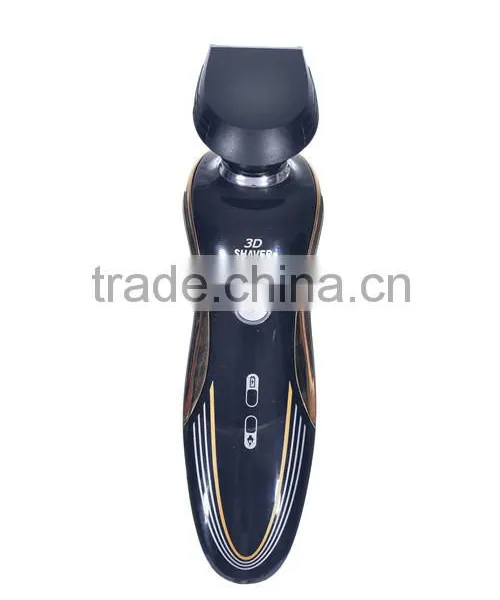 New Arrival 3 Head 3 in 1 12v Black Man Electric Shaver for Men photo-6