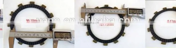 Hot Sales Aluminum With Paper-based Friction Material Formula GS125 Motorcycle Fiber Clutch Plate photo-2