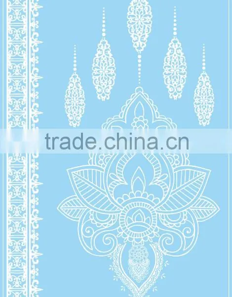 Adhesive Body Jewelry White Tattoo Sticker