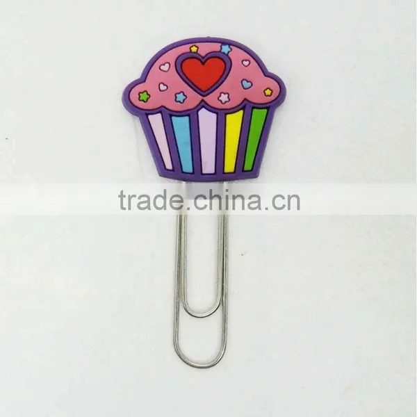 Beautiful and Special Non-phthalates and Lead Free Soft Pvc Paper Clip photo-2