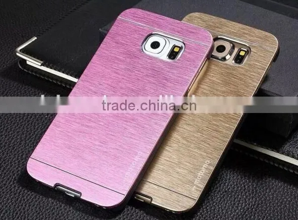Slim Brushed Cover for S7 s7 Edge Hybrid Hard Case for Samsung Galaxy s7 Edge / s7 Motomo Tough Phone Cover Case photo-2