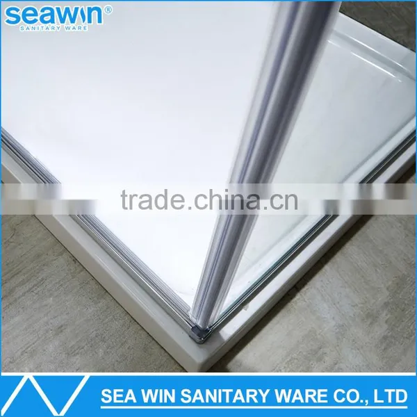 Freestanding Bathroom Frame Less Portable Complete Clear 10mm Tempered Glass Corner Shower Enclosure Sex Shower Room Furniture photo-6