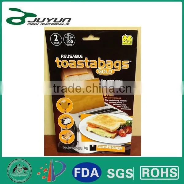 Black or Beige Toaster Bag Non-stick Toaster Bag Teflon Heat-resistant Cooking Bag photo-4