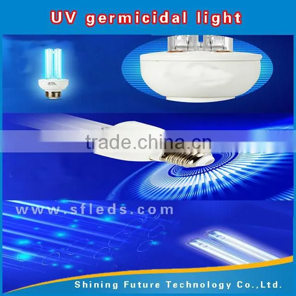 E27 AC85-265V Germicidal Led Ultraviolet Lamp Light for Table Lamps, Kitchens, Bedrooms, Offices and Elevators