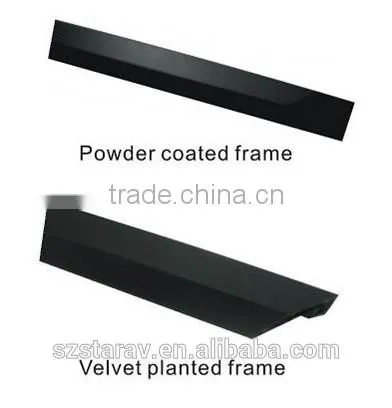 1:1 4:3 16:9 Matte White Aluminium Fixed Frame Screen With Aluminium Frame Velet Cover photo-4