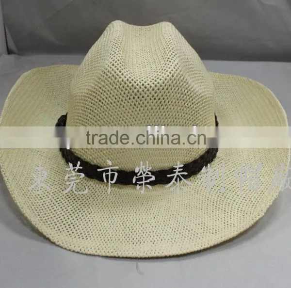 Foldable Golf Wide Brim Straw Hat photo-5