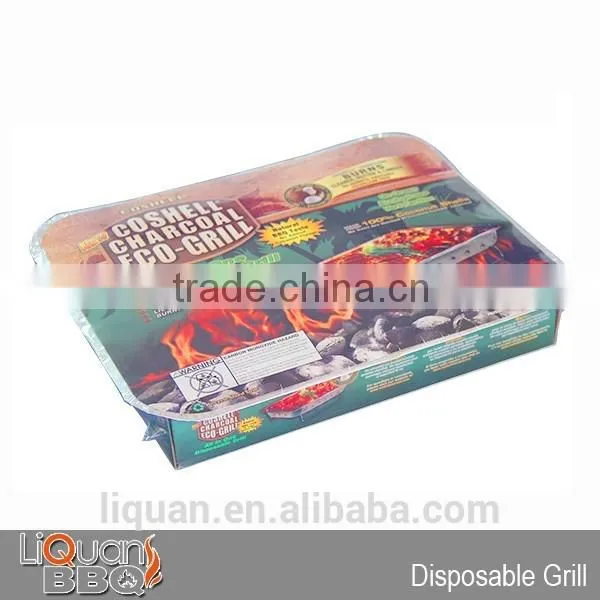 25*31*5 cm ONE TIME Disposable BBQ Grill, BBQ Grills Smokers